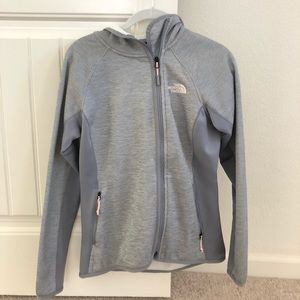 North Face Polar Fleece Zip-Up Hoodie